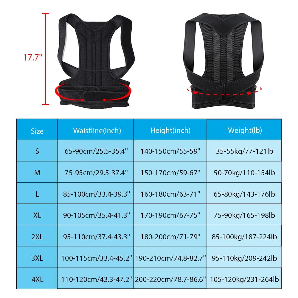 StraightCore Flex Support Brace